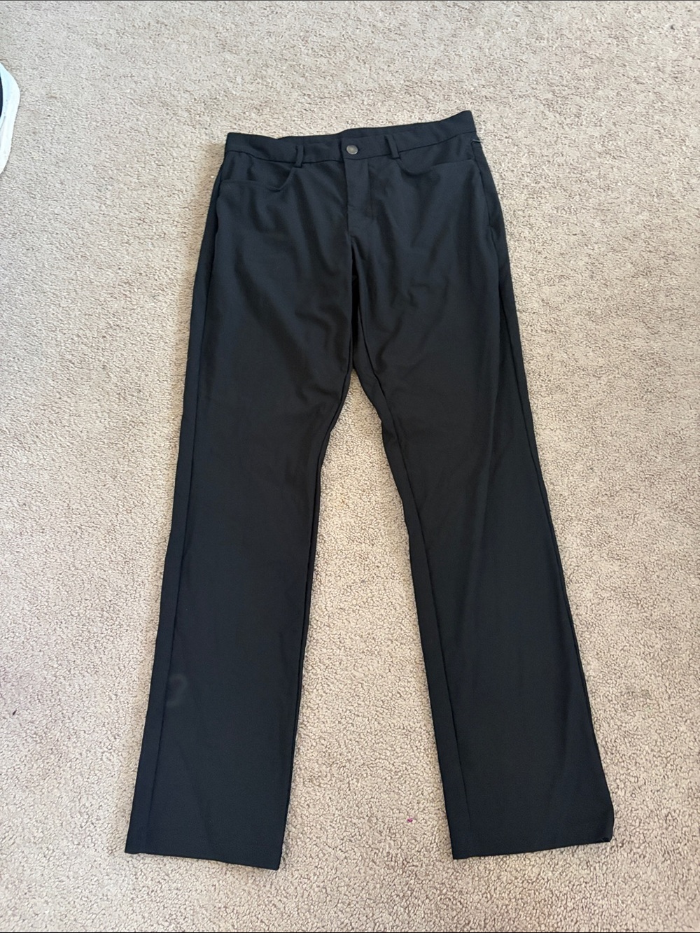 Old Navy Black Men's Dress Pants - Straight Leg
